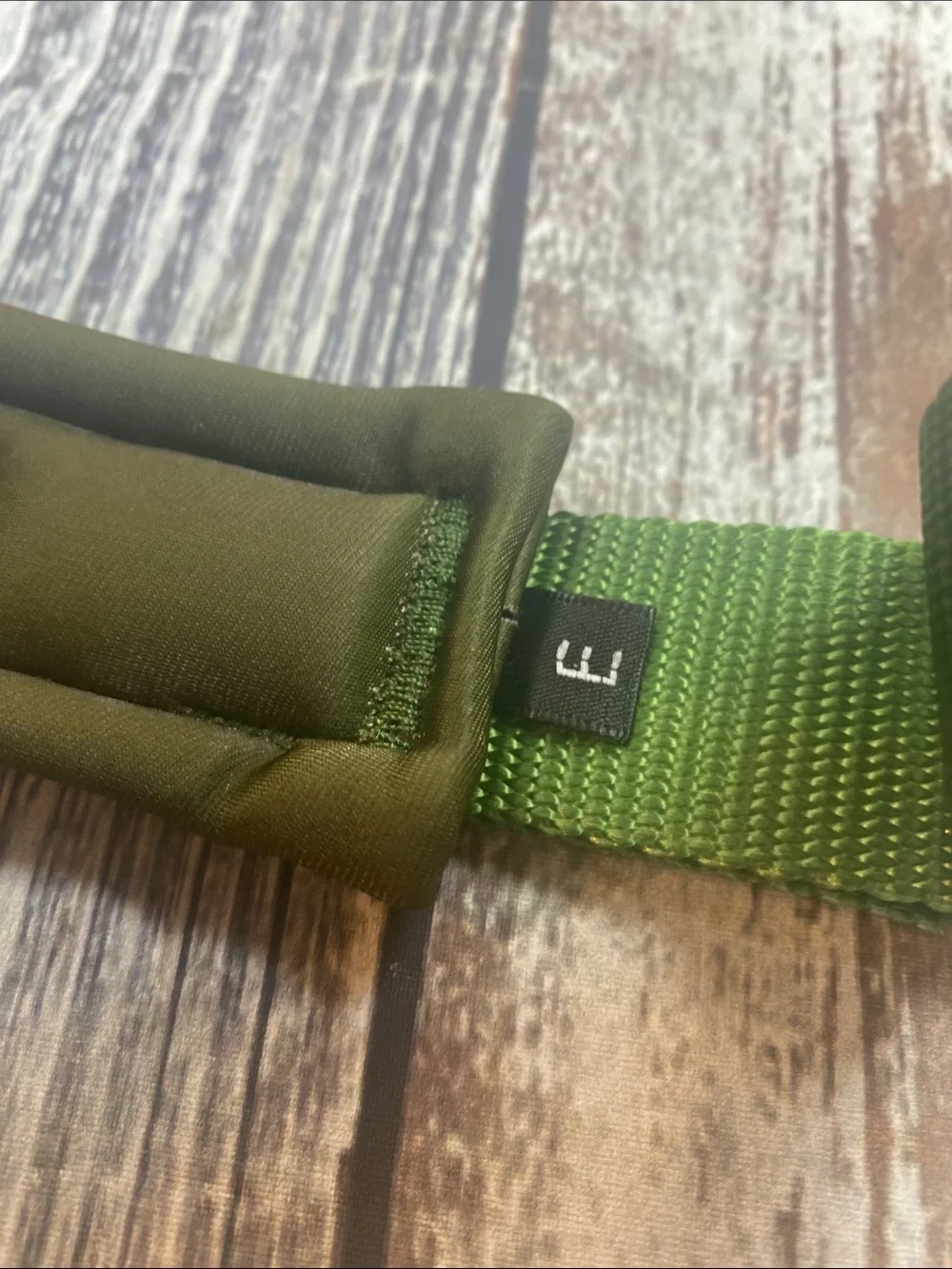 Spark Paws XXL Padded  Dog Collar – Olive Green | Reflective | Heavy Duty SZ E
